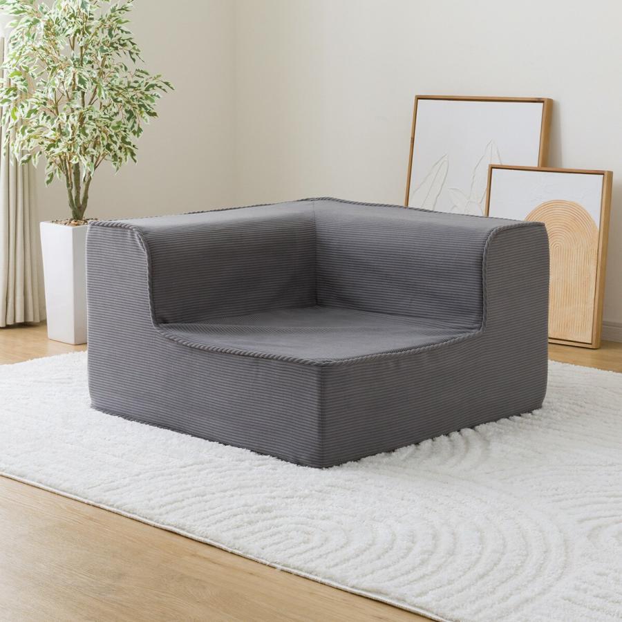 ニトリ（NITORI） マルチブロックソファ コーナー(GY) : ニトリ Yahoo