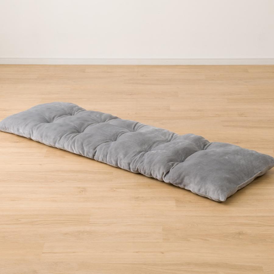 ニトリ（NITORI） 洗える 大判長座布団(SL2501 GY) 限定価格：1/5迄