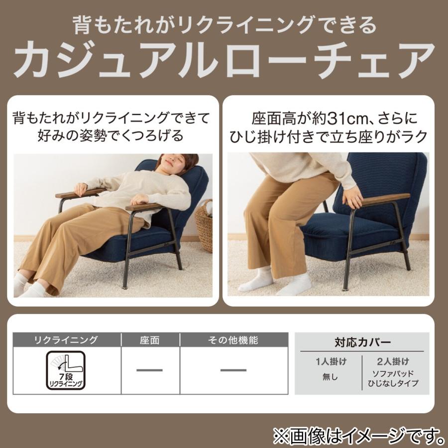 ニトリ（NITORI） リクライニング ローチェア(RC-04 NV 1P) : ニトリ