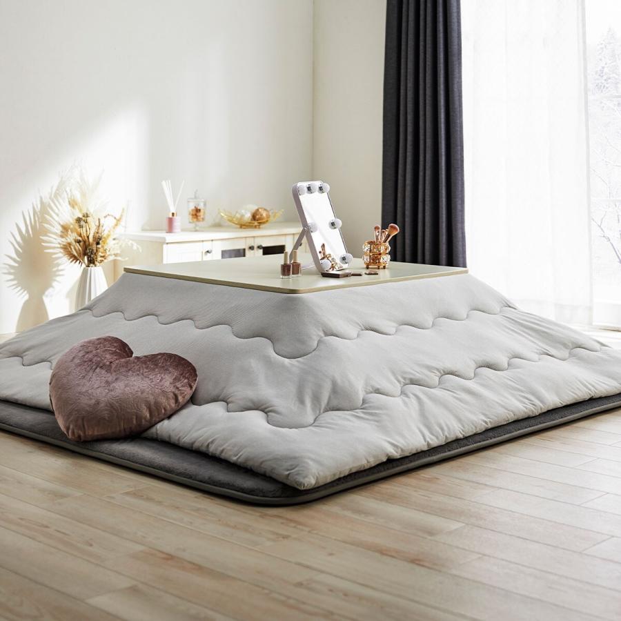 ニトリ（NITORI） こたつ掛布団 もちもち 正方形 デコホーム : ニトリ