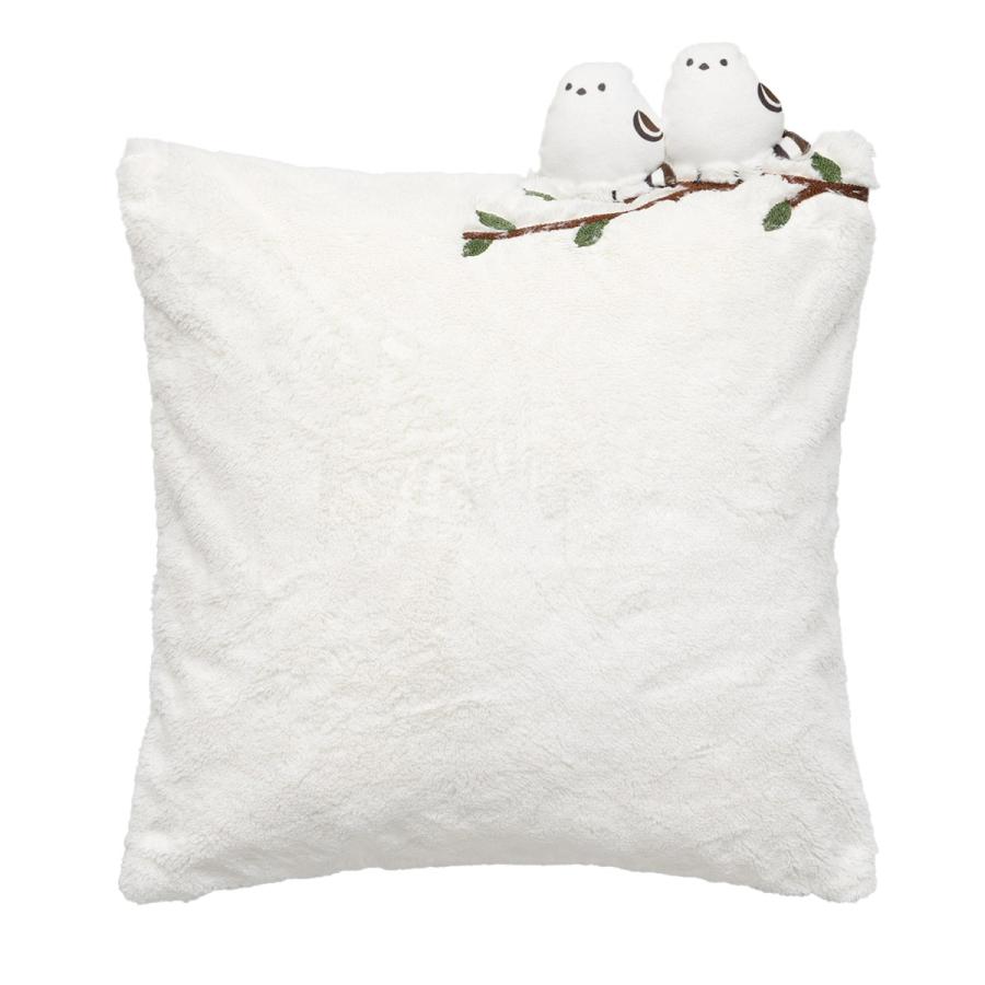 ニトリ（NITORI） クッションカバー(シマエナガファー gSCy7a