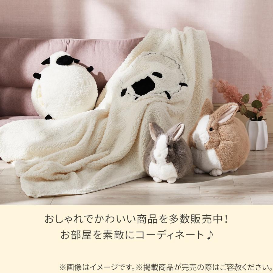 ニトリ（NITORI） ハーフケットクッション(Nウォーム シープ