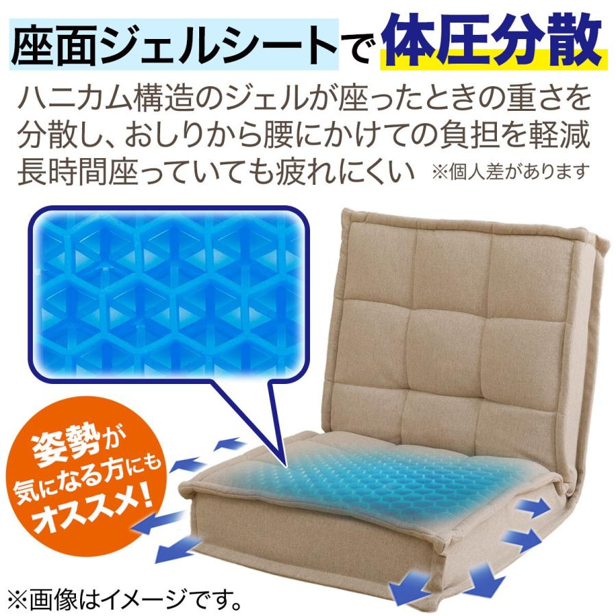 ニトリ（NITORI） コンパクト座椅子(LC-A04SQ ベージュ) : ニトリ
