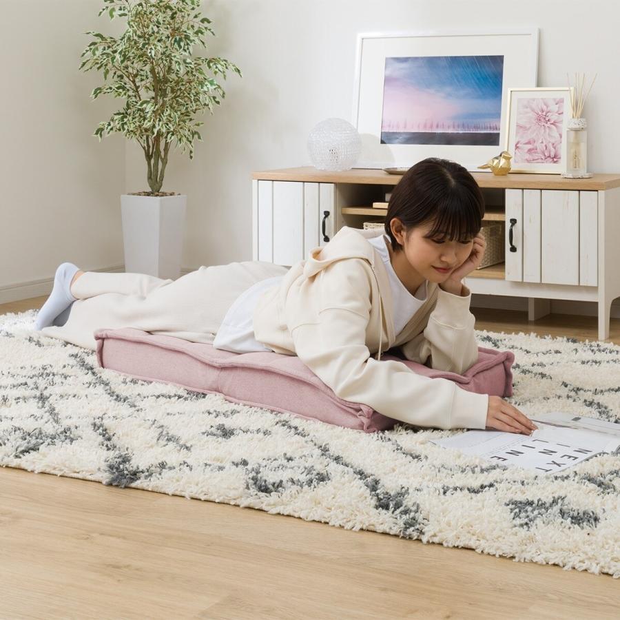 ニトリ（NITORI） コンパクト座椅子(LC-A04SQ ローズ) : ニトリ Yahoo