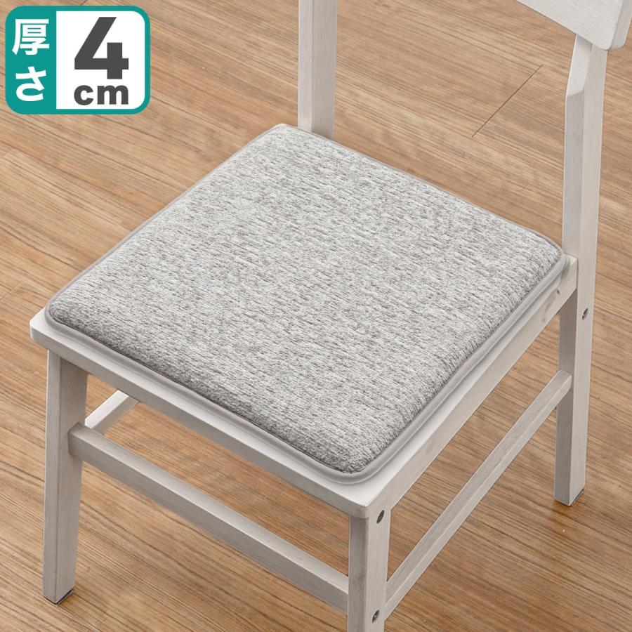 ニトリ（NITORI） シェニールシートクッション3(SQ グレー) : ニトリ