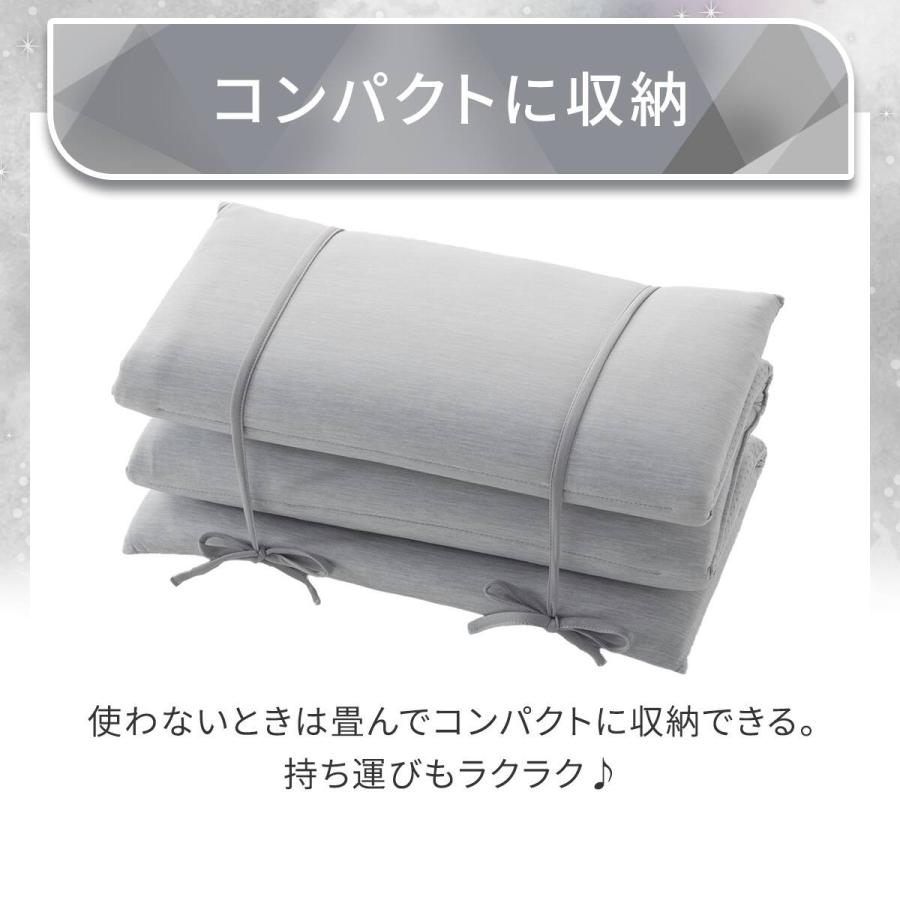 ニトリ（NITORI） ごろ寝クッション(Nクール極冷 グレー rSCs