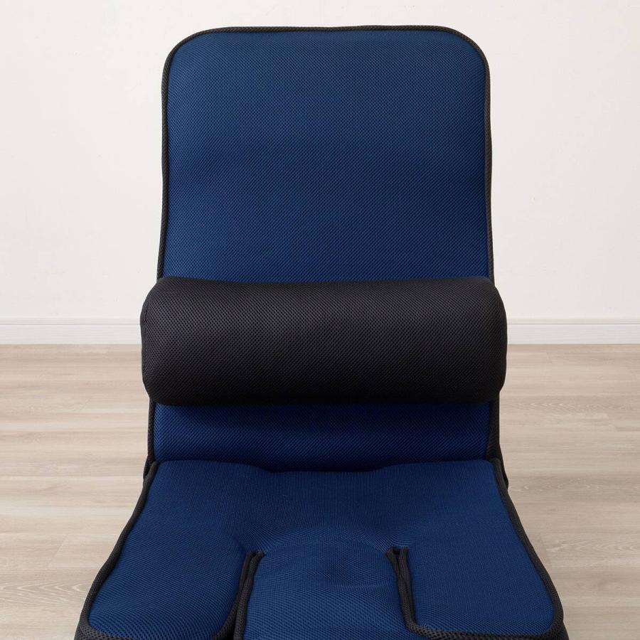 ニトリ（NITORI） ゲーミング座椅子(LC-B26TAB2 ネイビー) : ニトリ