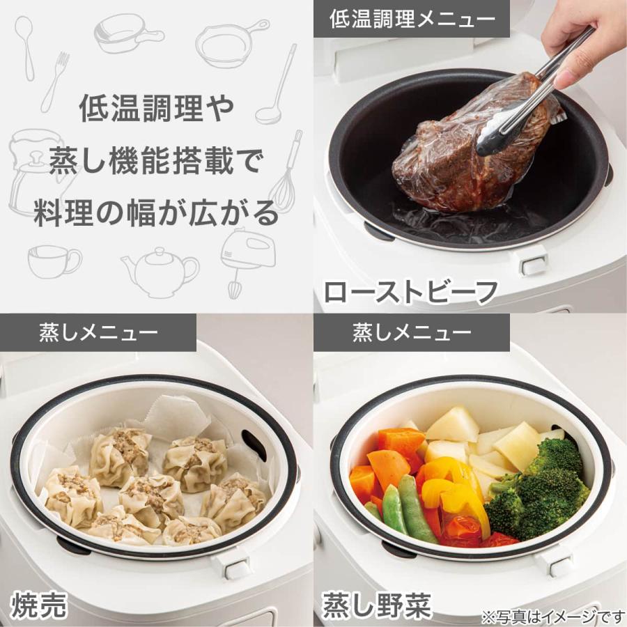 ニトリ（NITORI） IH炊飯ジャー 5.5合(BC2G02 ホワイト) : ニトリ