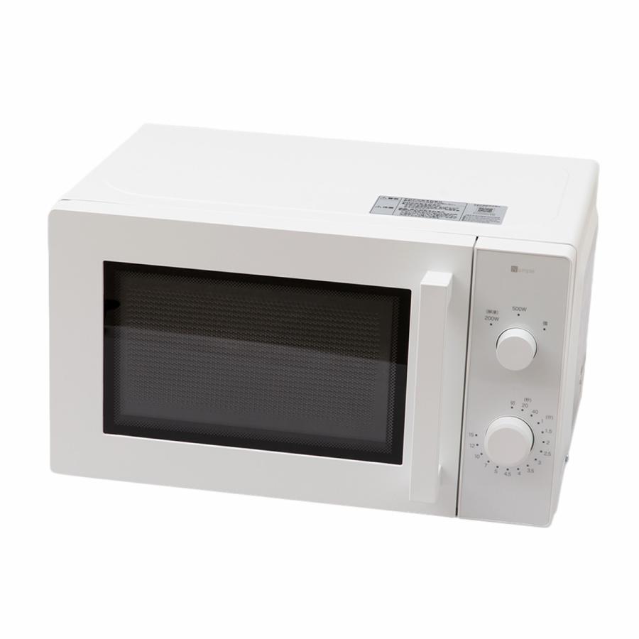 ニトリ（NITORI） シンプルでちょうどいい 電子レンジ 17L(BK2G02