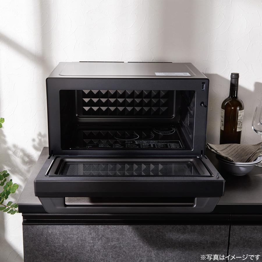 ニトリ スチームオーブンレンジ 23L BK2C03BK 2025年製 ブラック 中古 ニトリ（NITORI） Wできたてシェフ スチームオーブンレンジ (23L