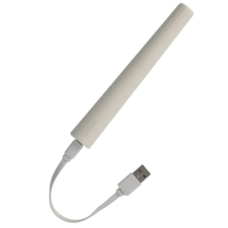 ニトリ（NITORI） ネイルケア5点セットNR2138 USB充電式オフホワイト
