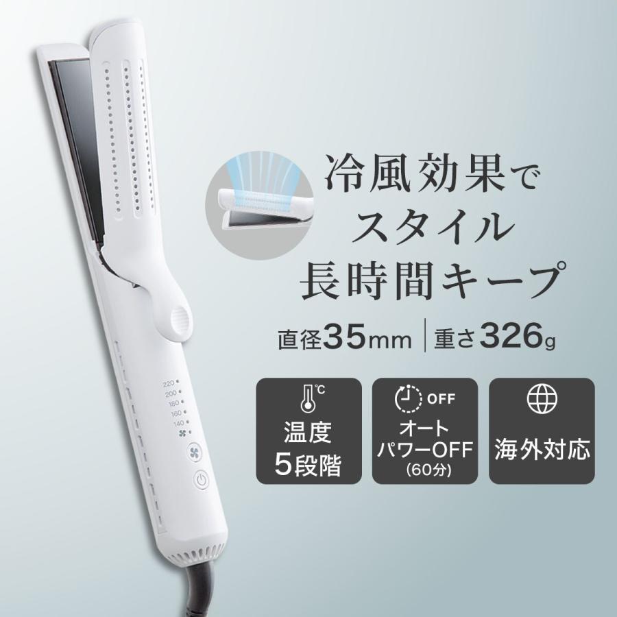 ホワイト ストレートヘアアイロン GS-02 ホワイト ストレートヘアアイロン GS-02 ホワイト ストレート