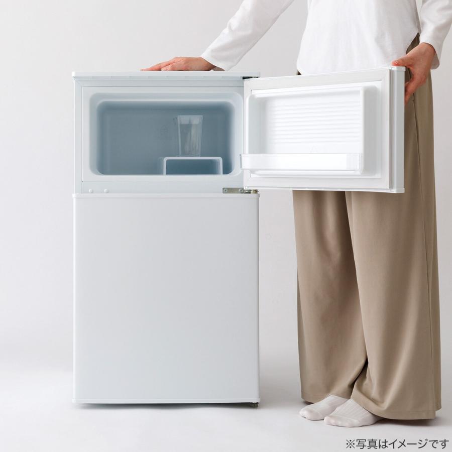 ニトリ 90L 直冷式2ドア冷凍冷蔵庫 (BR2C01WH) (リサイクル回収 ニトリ 90L 直冷式2ドア冷凍冷蔵庫 (BR2C01WH) (リサイクル回収