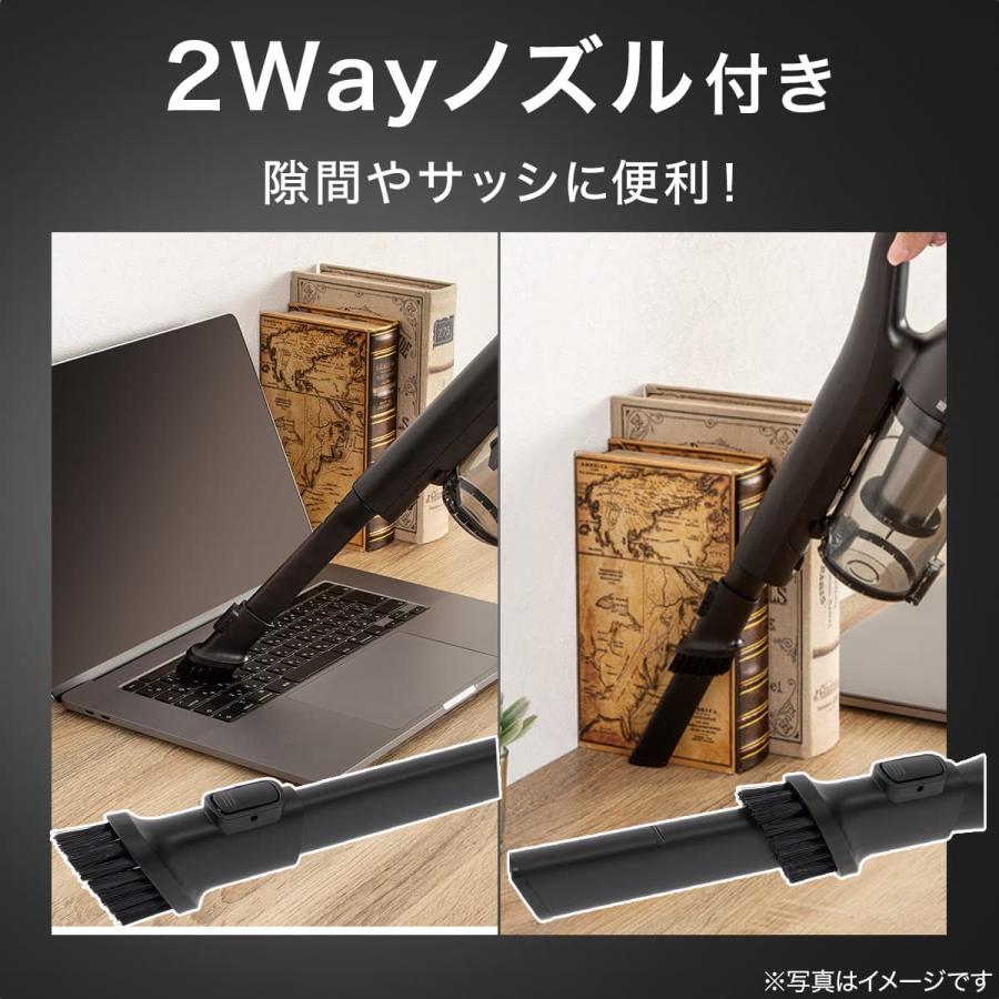 ニトリ（NITORI） コードレス スティッククリーナー ブラック (MA201SC