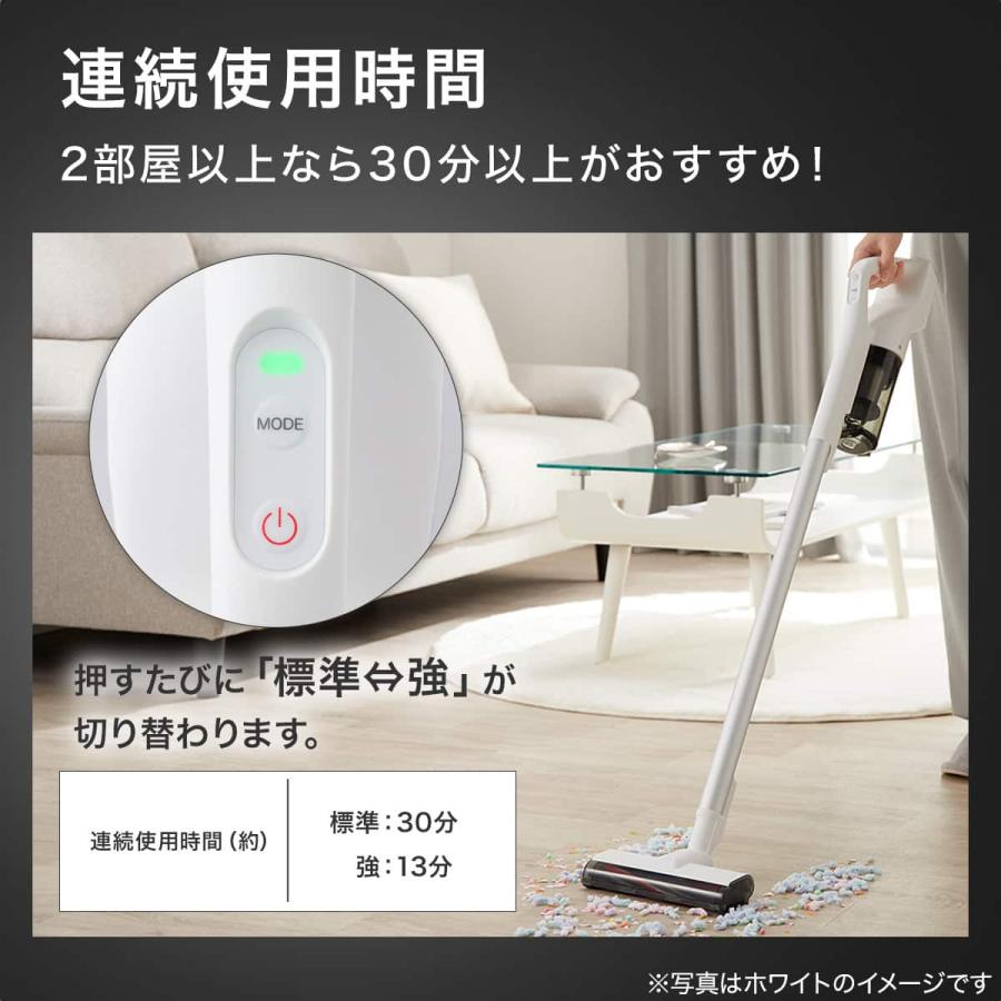 ニトリ（NITORI） コードレス スティッククリーナー ブラック (MA201SC