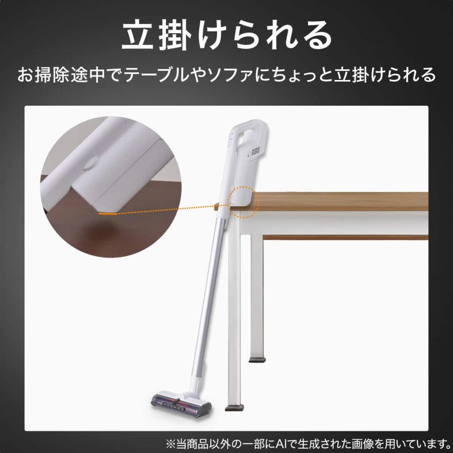 ニトリ 紙パック式 コードレス スティッククリーナー MA301SK ホワイト 紙パック式 コードレス スティッククリーナー (MA301SK ホワイト