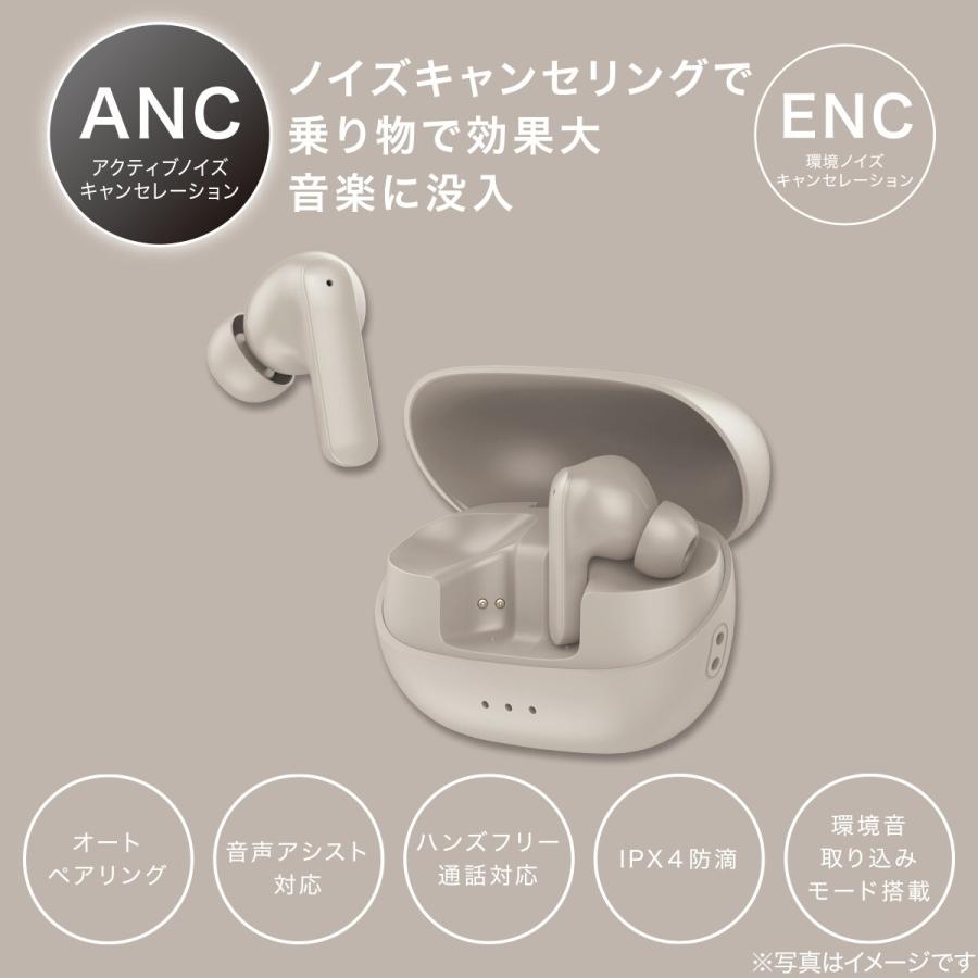 ワイヤレスイヤホン ANC搭載 (BTE-ANC01MO) ニトリ : ニトリ Yahoo!店