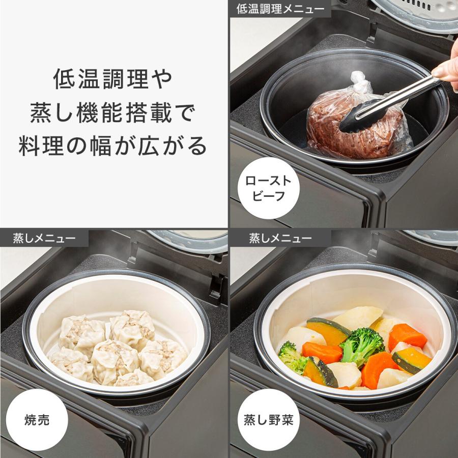 ニトリ（NITORI） スクエア炊飯器 (JS2C01 ブラック) : ニトリ Yahoo