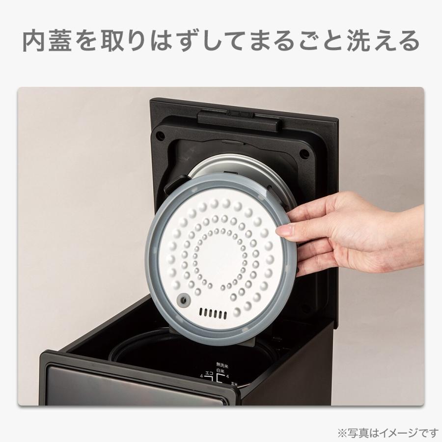 ニトリ（NITORI） スクエア炊飯器 (JS2C01 ブラック) : ニトリ Yahoo