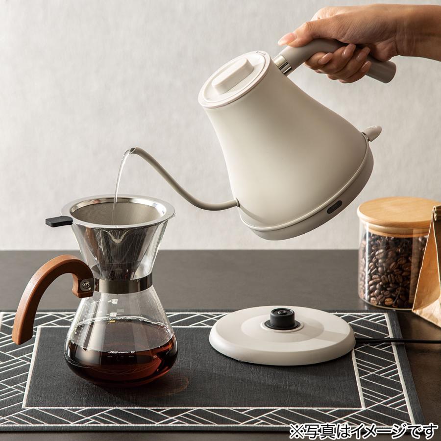 ニトリ（NITORI） 電気ドリップケトル(AB2G01 モカ) デコホーム