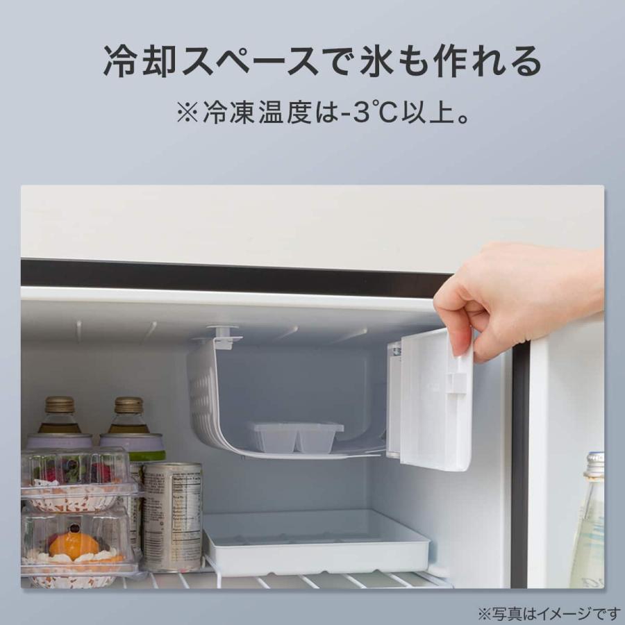 ニトリ（NITORI） 46L 直冷式 1ドア冷蔵庫(GZ2G03 ブラック