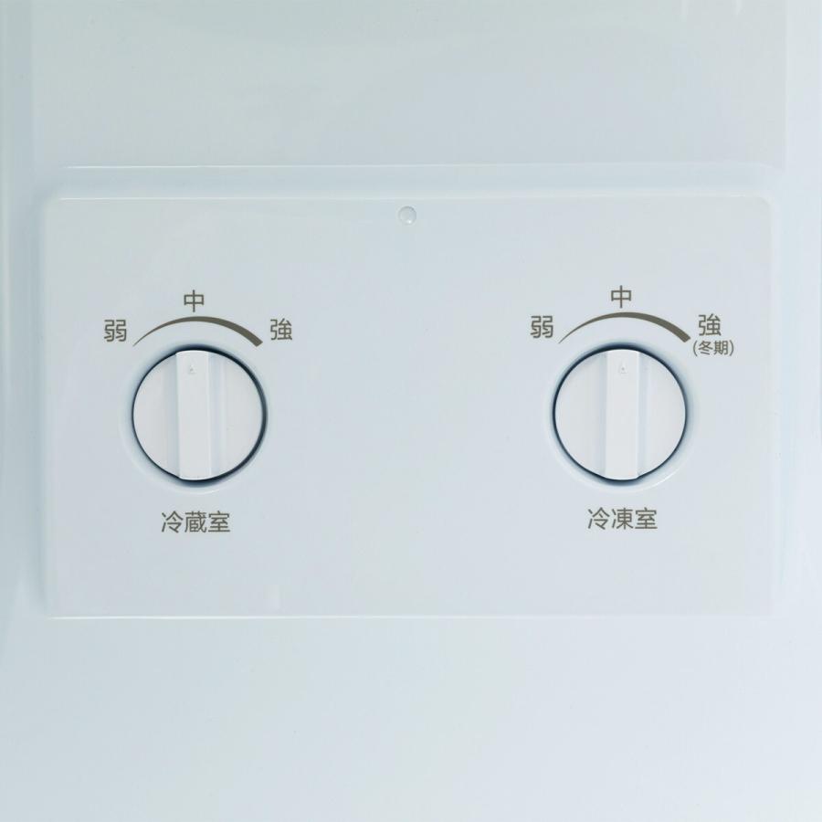 ニトリ（NITORI） 160L 2ドア霜取り不要冷凍冷蔵庫(GZ2G01 ブラック 