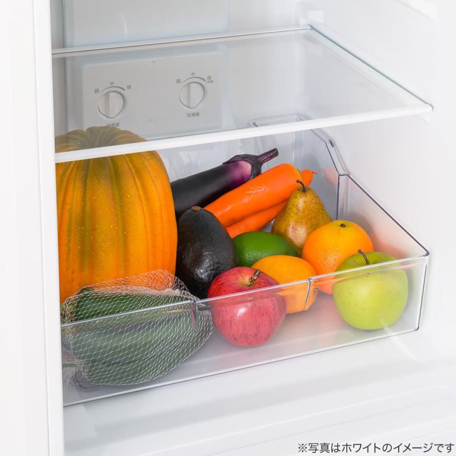 ニトリ（NITORI） 180L 2ドア霜取り不要冷凍冷蔵庫(GZ2G02 ブラック