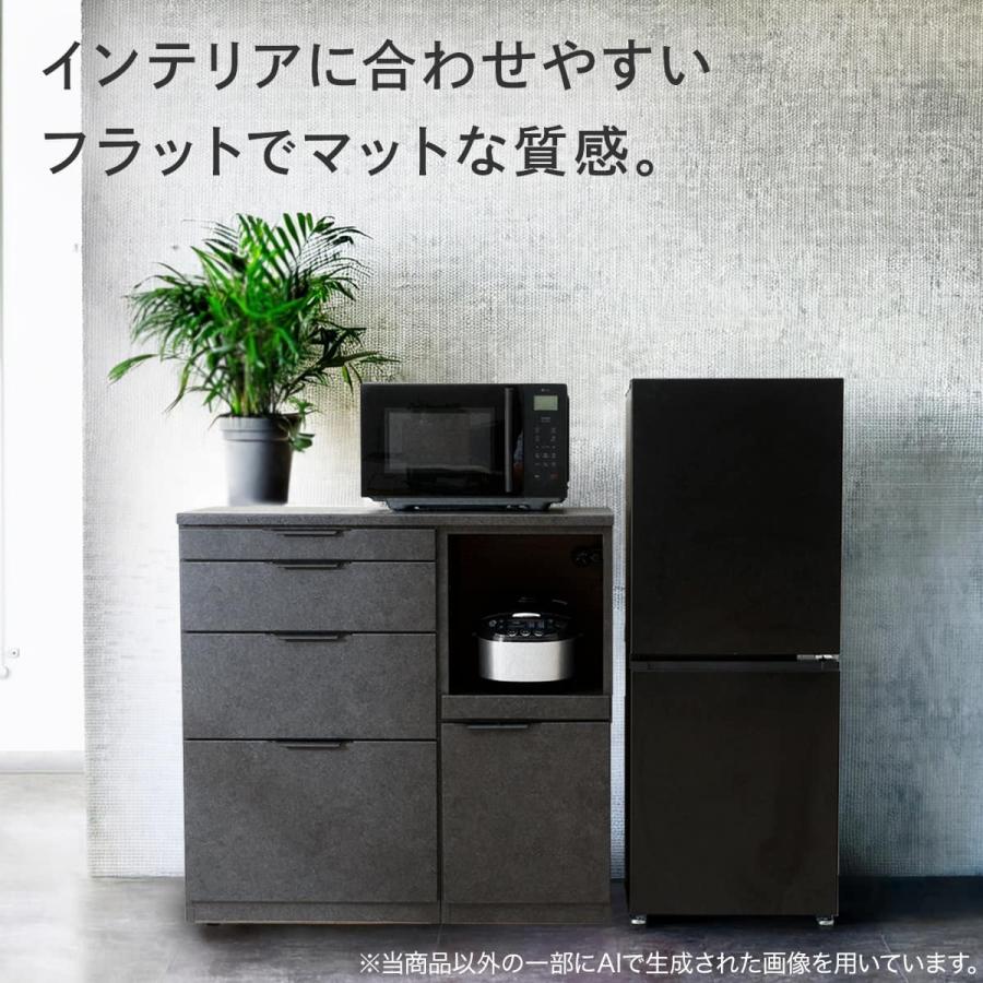 【2/14中直-2/21or22引取】◎JT11593【ニトリ 2ドア冷蔵庫】 180L 2ドア霜取り不要冷凍冷蔵庫(GZ2G02 ブラック)(リサイクル回収あり