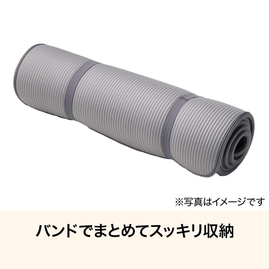 ニトリ（NITORI） ヨガマットNBR(グレー 10mm TS05) デコホーム