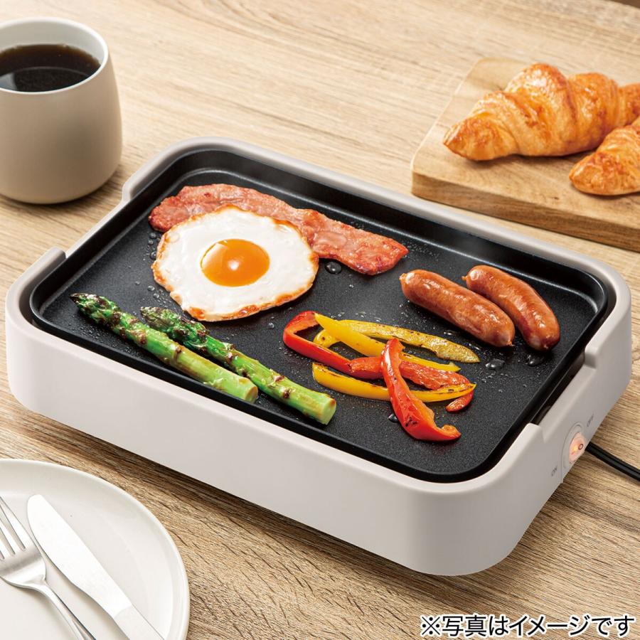 ニトリ（NITORI） ミニフラット&たこ焼き器「Tatte!」(モカ FP2C04