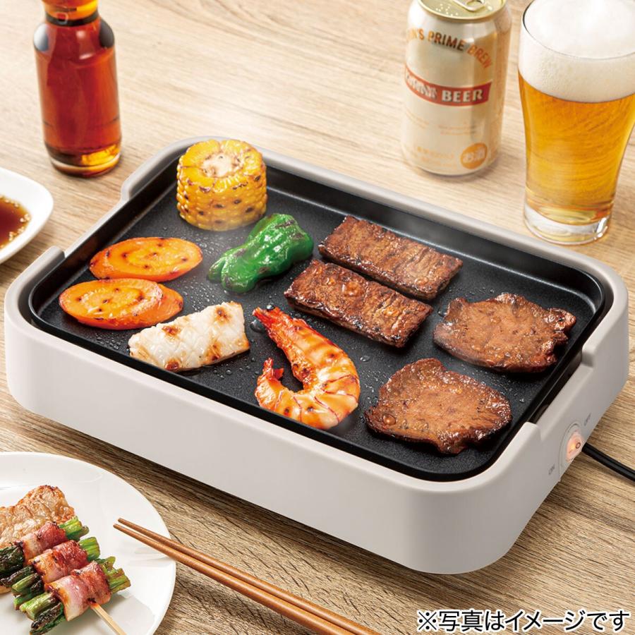 ニトリ（NITORI） ミニフラット&たこ焼き器「Tatte!」(モカ FP2C04