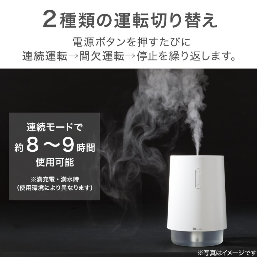 ニトリ 大容量コードレスデスク加湿器(DM08N WH) : ニトリ Yahoo!店