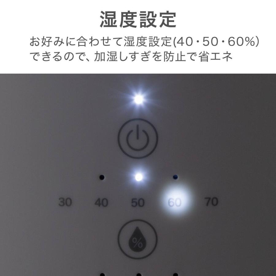 ニトリ（NITORI） お手入れ簡単湿度設定スチーム加湿器(SH04NG WH