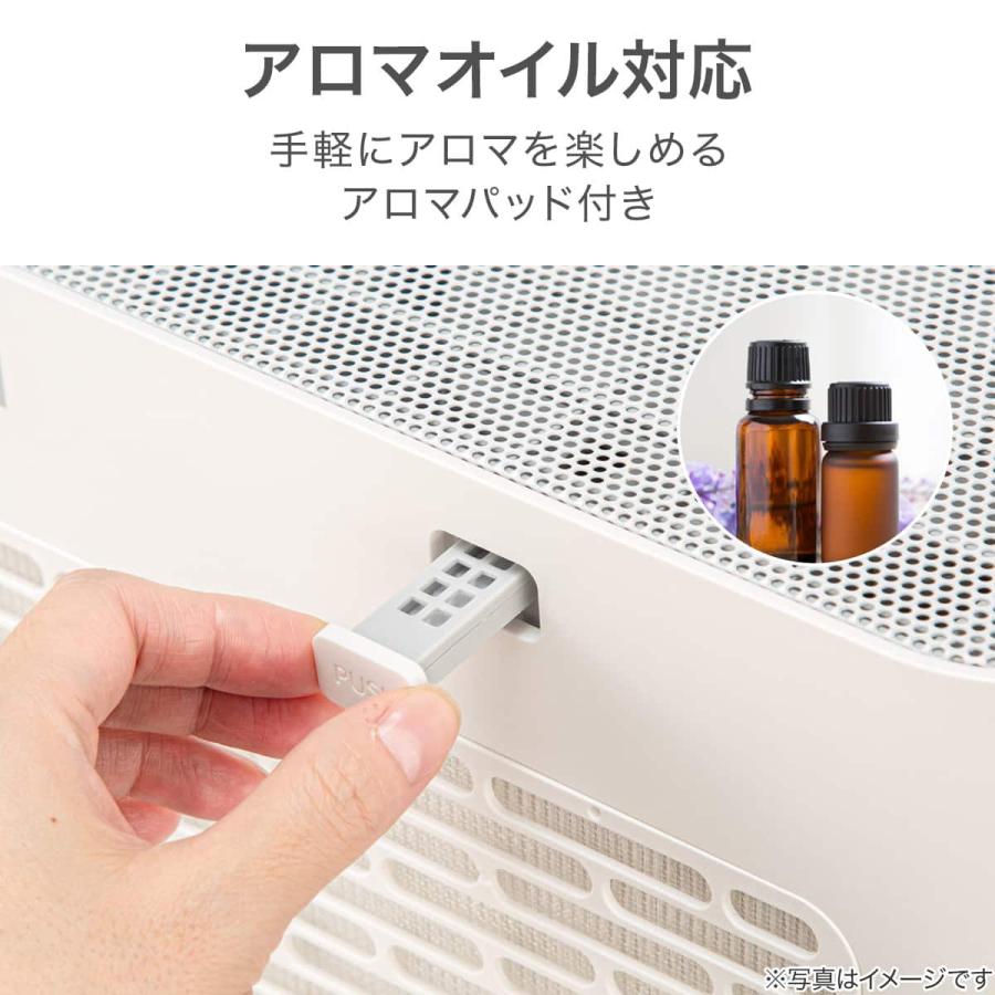 ニトリ（NITORI） 空清フィルター付き気化加湿器(EH01 WH) : ニトリ