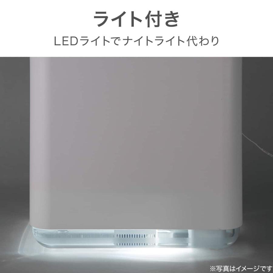 ニトリ（NITORI） 空清フィルター付き気化加湿器(EH01 WH) : ニトリ