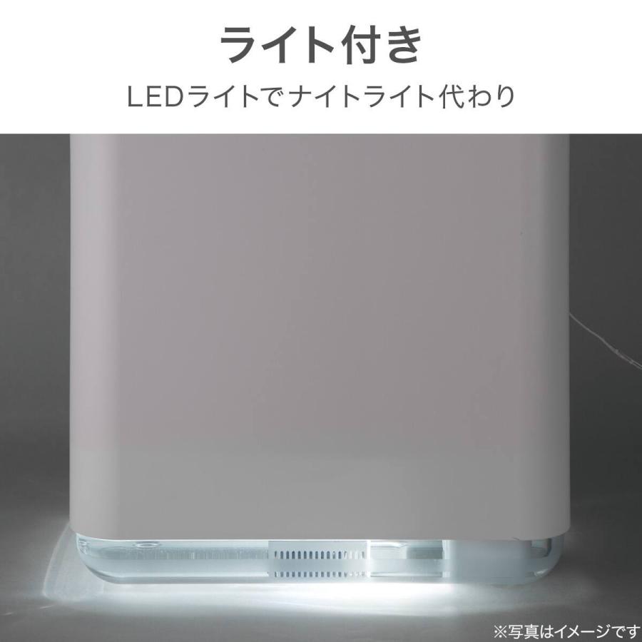 ニトリ（NITORI） 空清フィルター付き気化加湿器(EH01 WH) : ニトリ