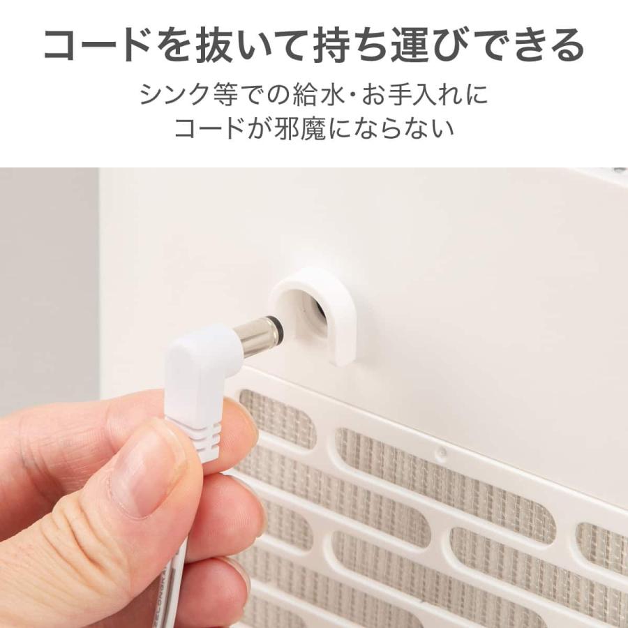 ニトリ（NITORI） 空清フィルター付き気化加湿器(EH01 WH) : ニトリ