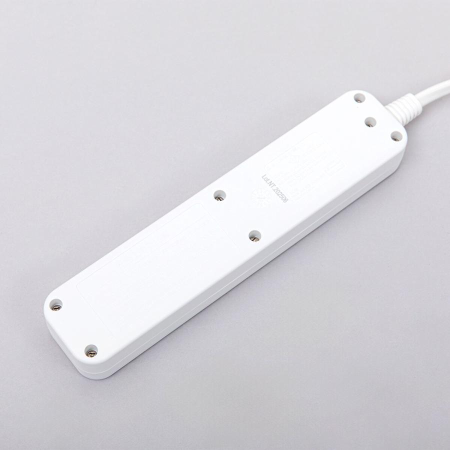 USB付節電タップ3個口 2m(Type-A 1ポート＋Type-C 1ポート)(LB-3C3S