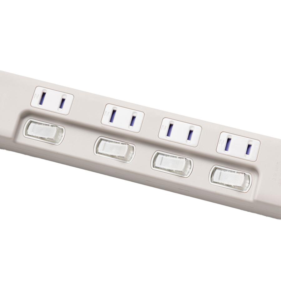 USB付節電タップ4個口(モカ) デコホーム ニトリ : ニトリ Yahoo!店