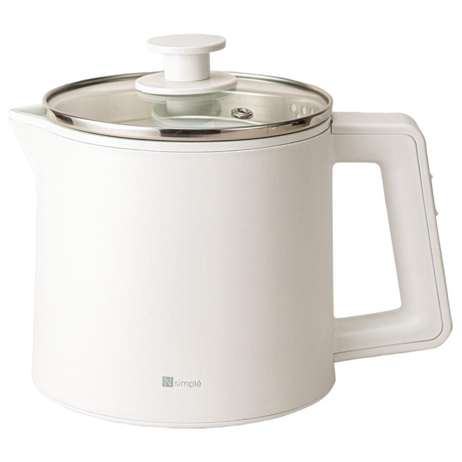 ニトリ（NITORI） 1台5役おてがる調理ポット(OG2G03 ホワイト