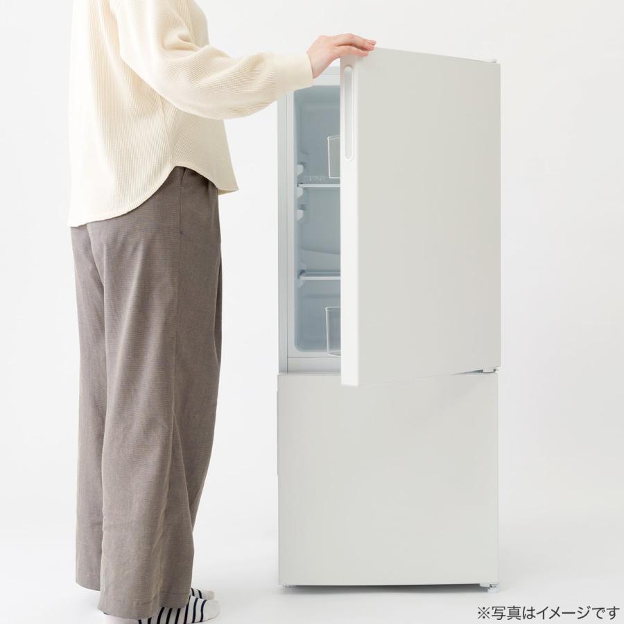ニトリ（NITORI） 117L 直冷式 2ドア冷凍冷蔵庫(ML2G02 ホワイト