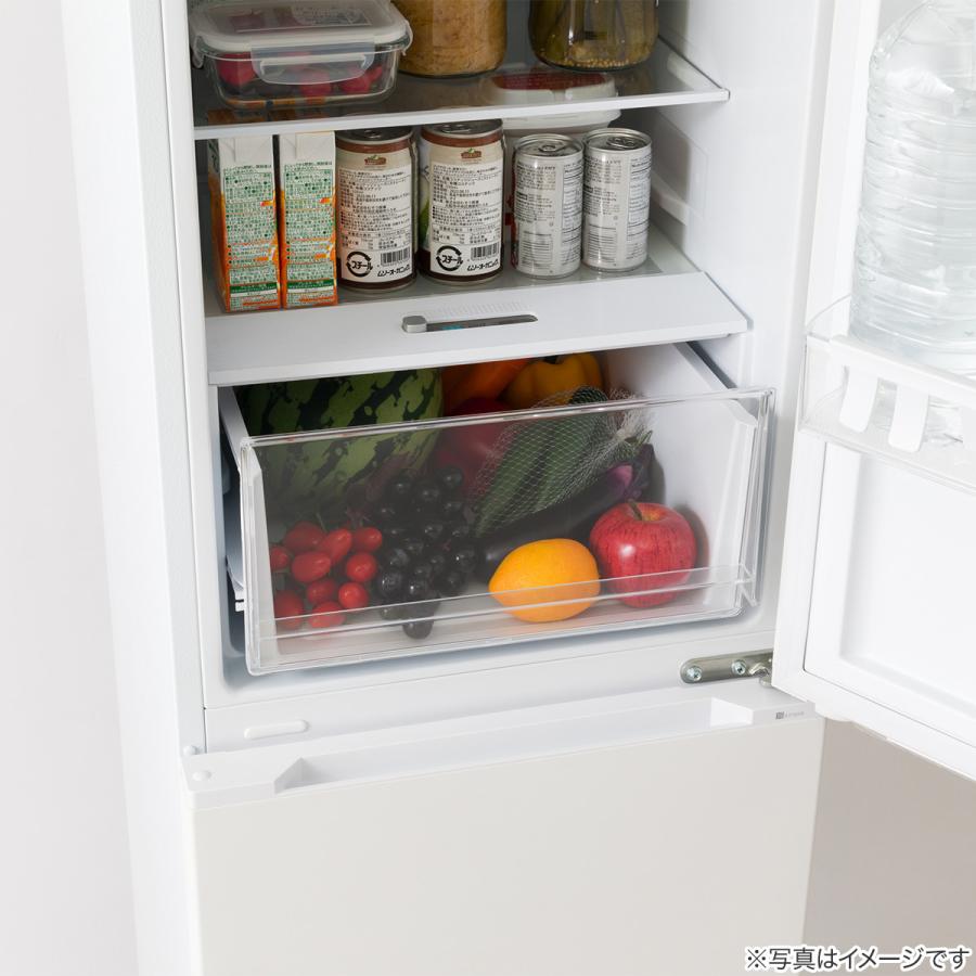 ニトリ（NITORI） 236L 2ドアファン式 スリム冷凍冷蔵庫 (ML2G01