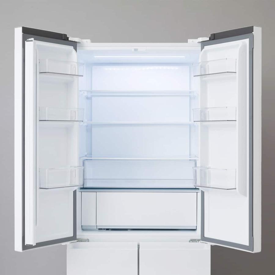 ニトリ（NITORI） 410L 4ドアファン式 冷凍冷蔵庫 (TL2G01 ホワイト