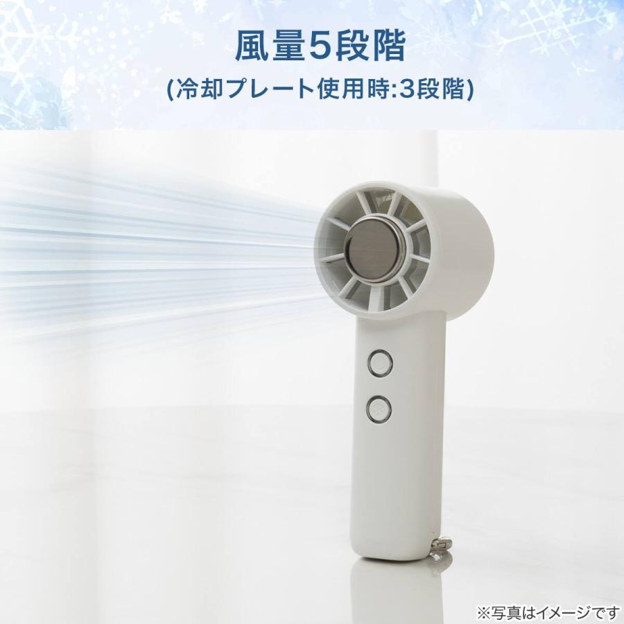 ニトリ（NITORI） カラビナ付き 冷却プレートペルチェハンディファン