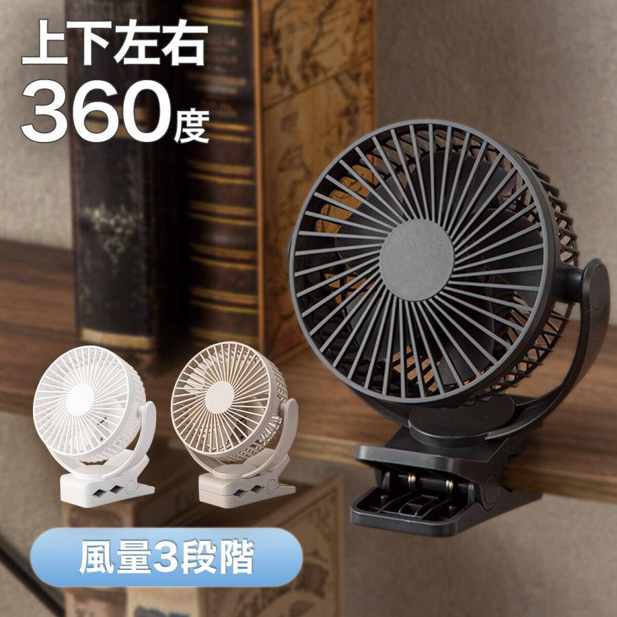 ニトリ（NITORI） 4WAY マグネット付き360度クリップファン(TF28NR