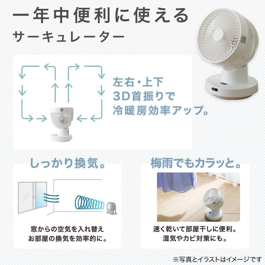 ニトリ（NITORI） 上下左右自動首振り DCタイプ リモコン付き
