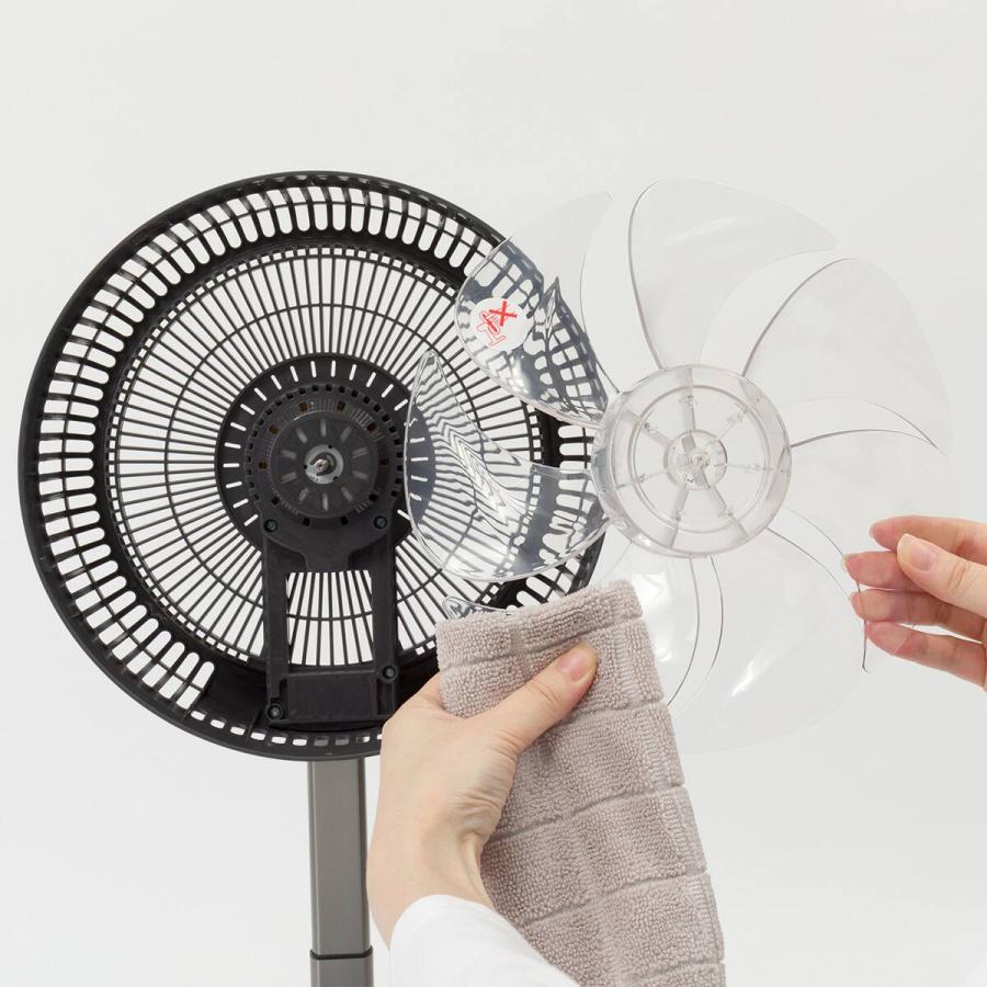ニトリ（NITORI） DCタイプ 折りたためるコードレス扇風機(25cm FD04NR