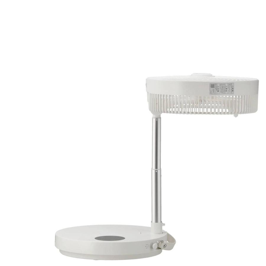 ニトリ（NITORI） DCタイプ 充電できる収納扇風機 (25cm FS02NR
