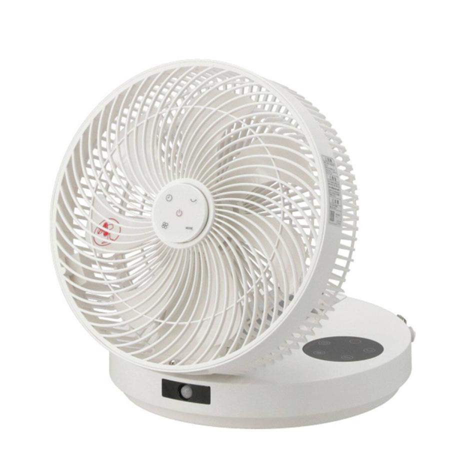 ニトリ（NITORI） DCタイプ 充電できる収納扇風機 (25cm FS02NR
