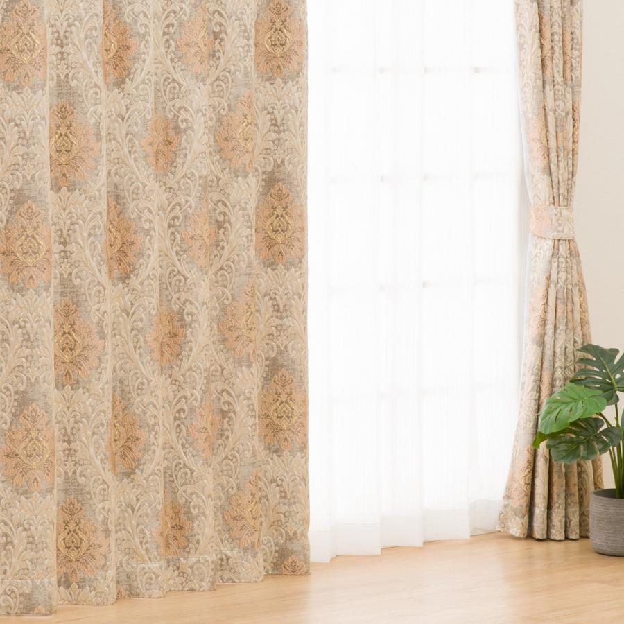 ニトリ ドレープカーテン RK022 アイボリー 遮熱・遮光2級 100×200 ニトリ 裏地付き遮光2級・遮熱カーテン(RK022 アイボリー